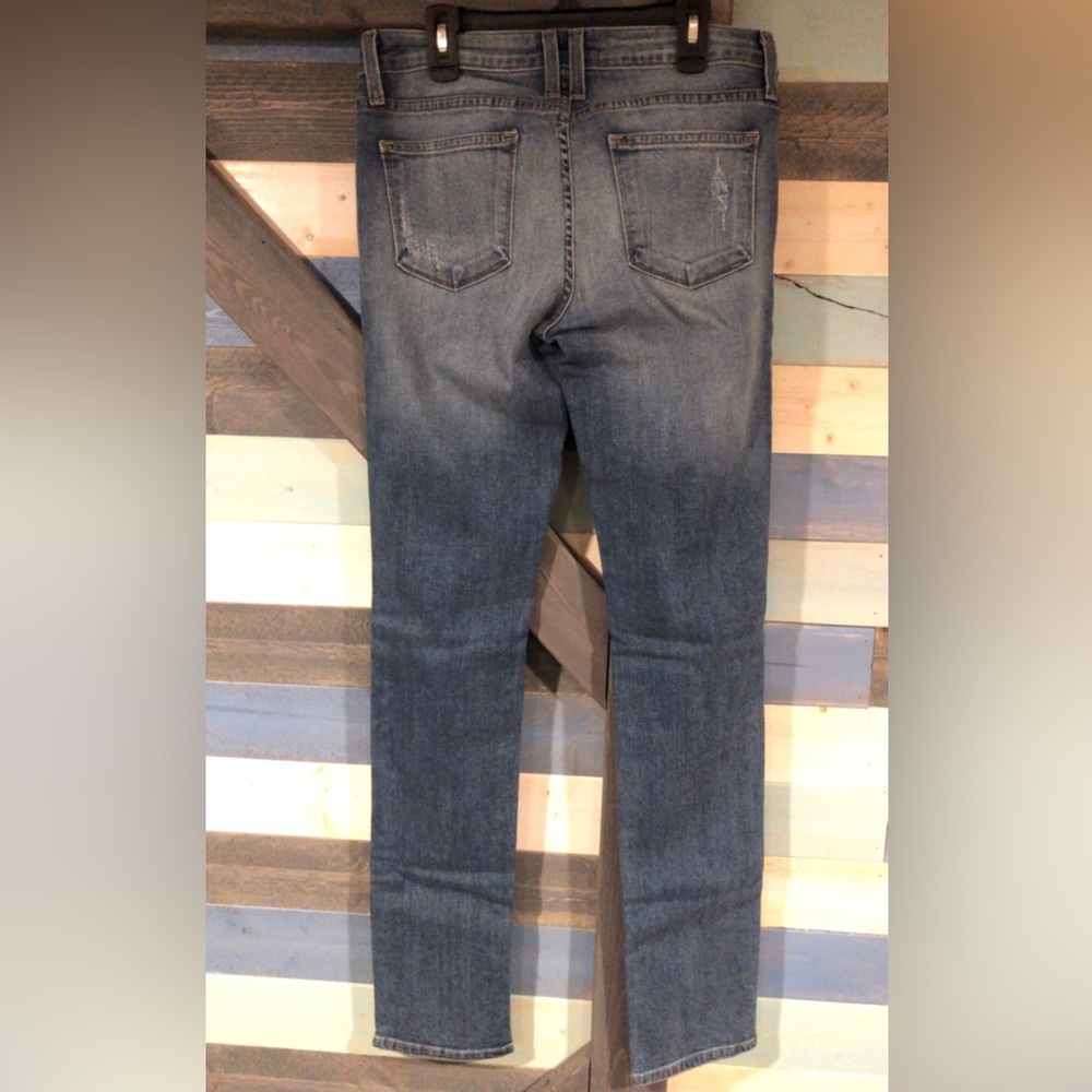 Straight Leg Just Black Jeans View 2